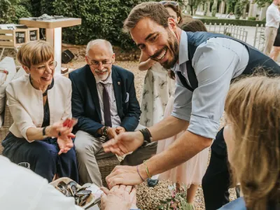 Tour de magie mariage