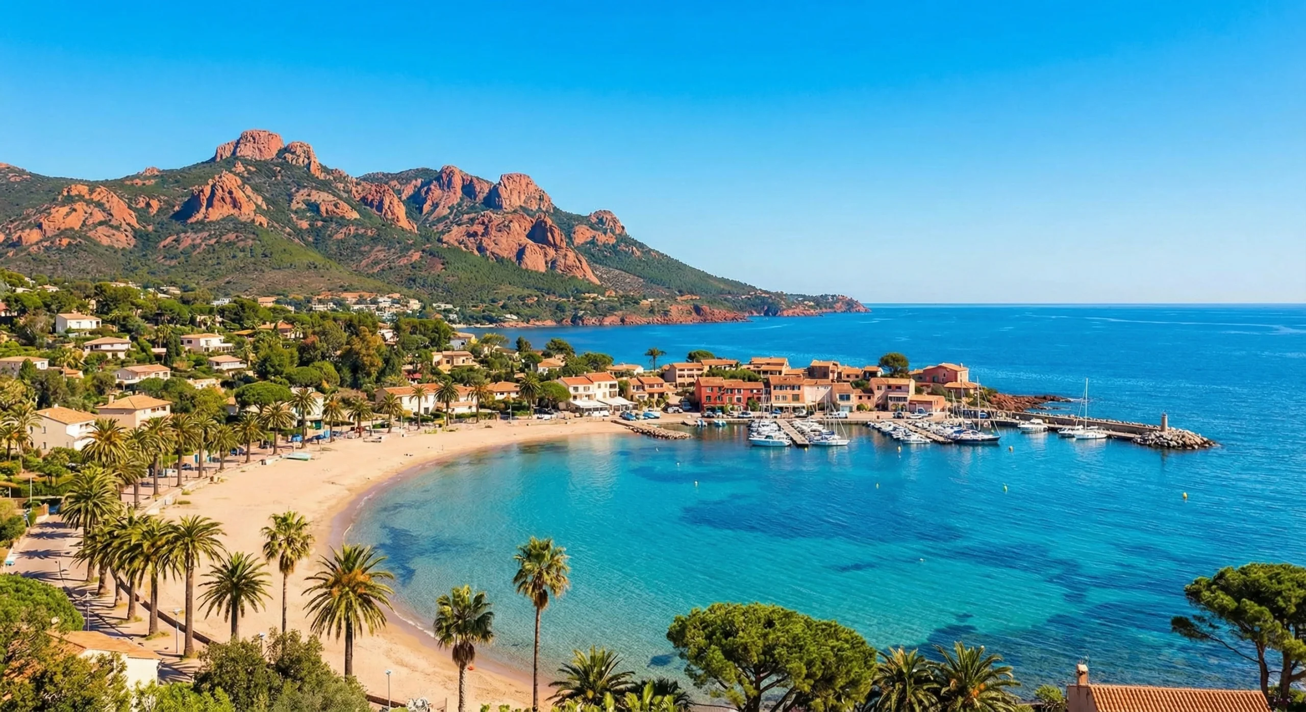 Baie d'Agay et Île d'Or