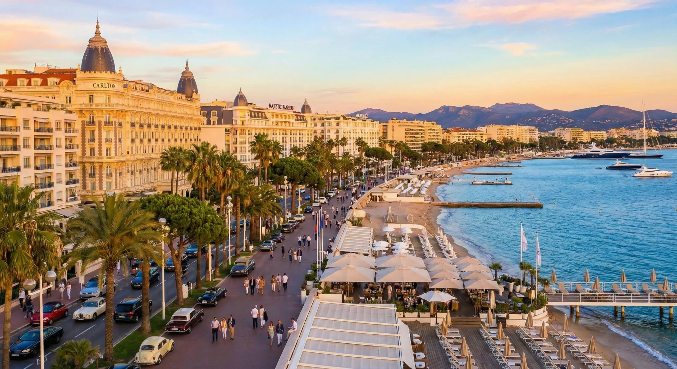 La Croisette et ses Palaces