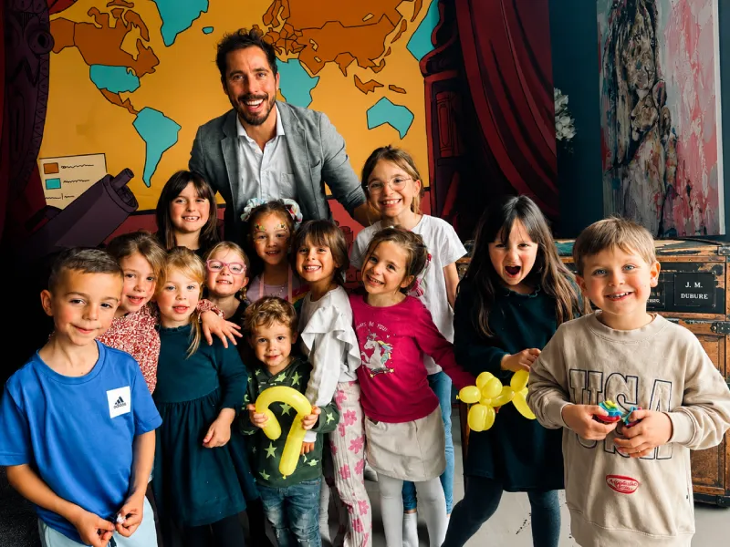 Spectacle de magie participatif pour un anniversaire d'enfant