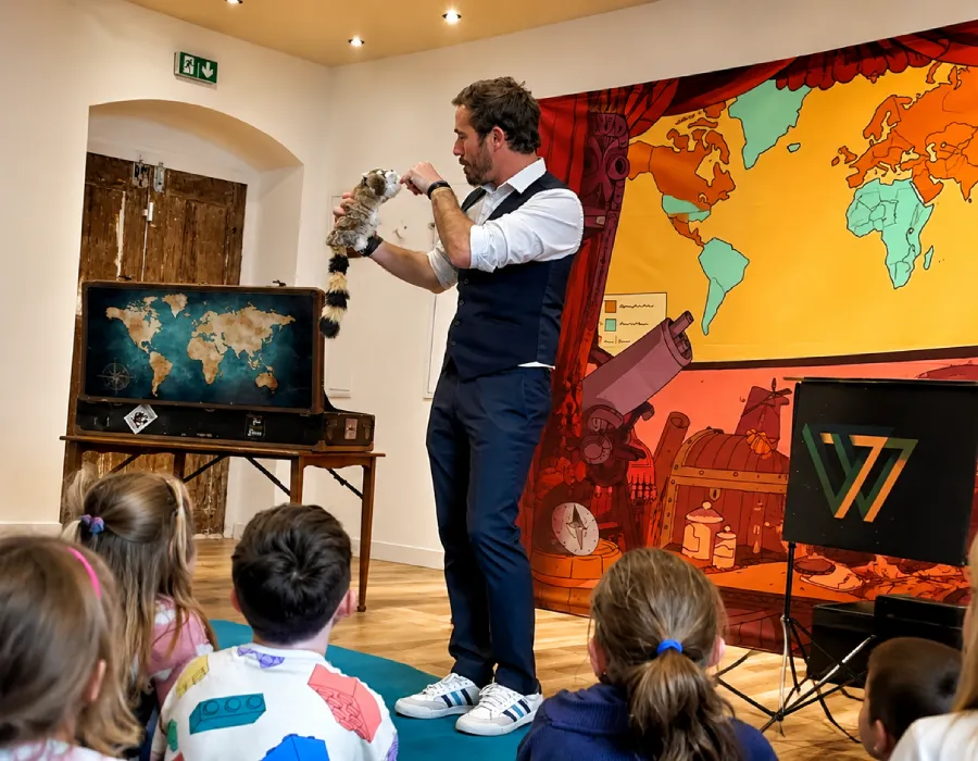 Spectacle de magie pour un anniversaire d'enfant