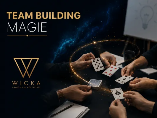 Atelier de team building magie en entreprise dans le Var