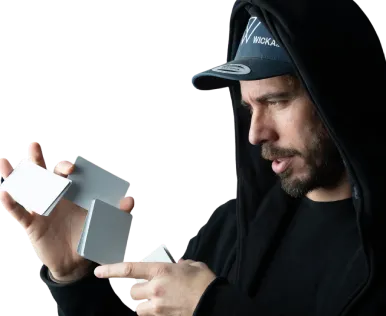 Wicka crée une illusion à partir d'un smartphone du quotidien