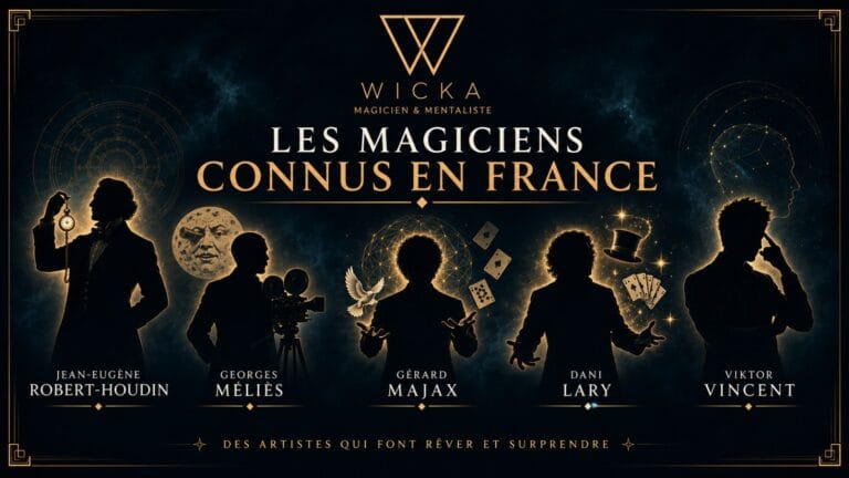 Les magiciens et illusionnistes français les plus connus, visuel Wicka magicien et mentaliste